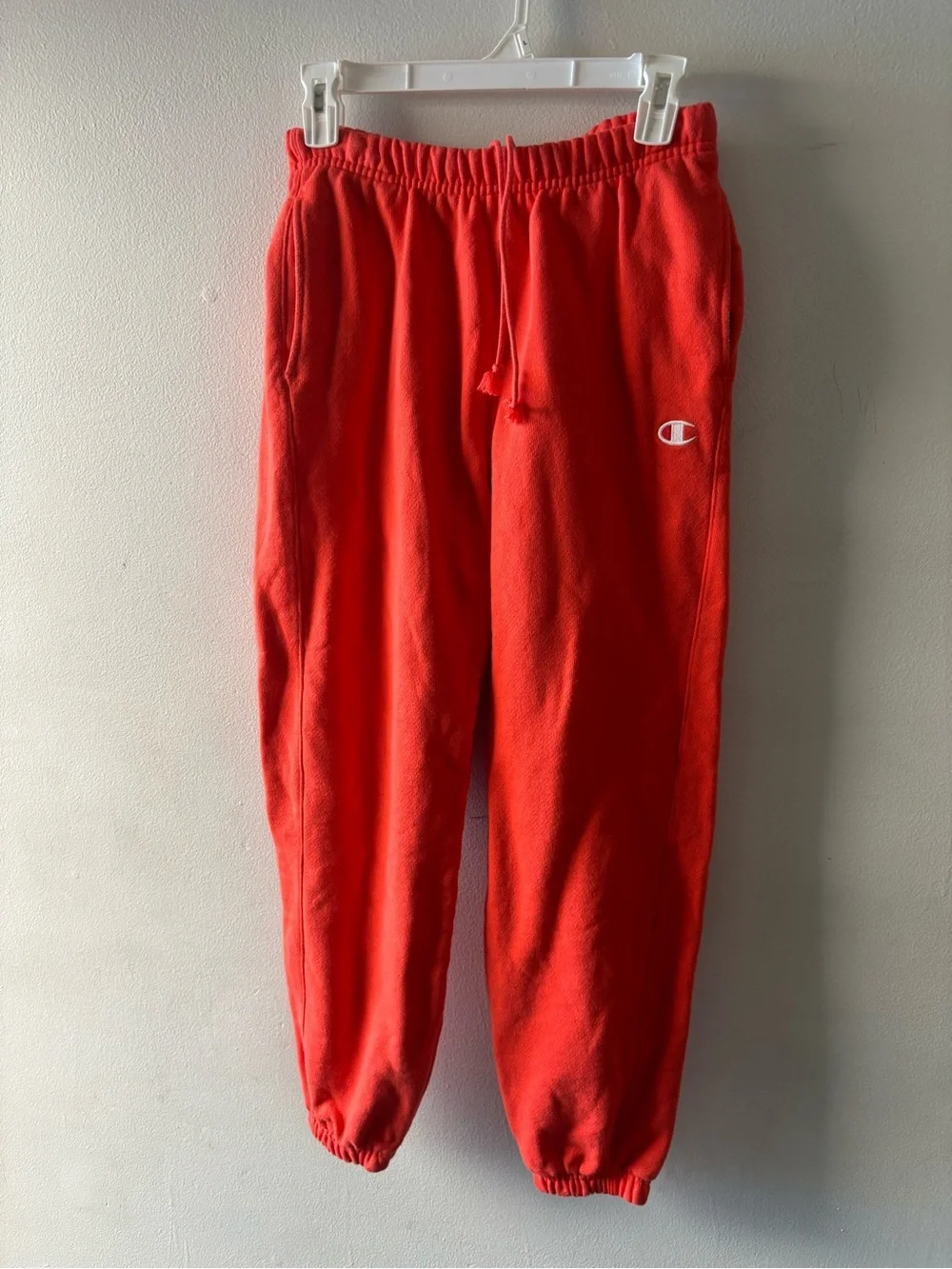 Champion orange Red Sweatshirt and Joggers Set